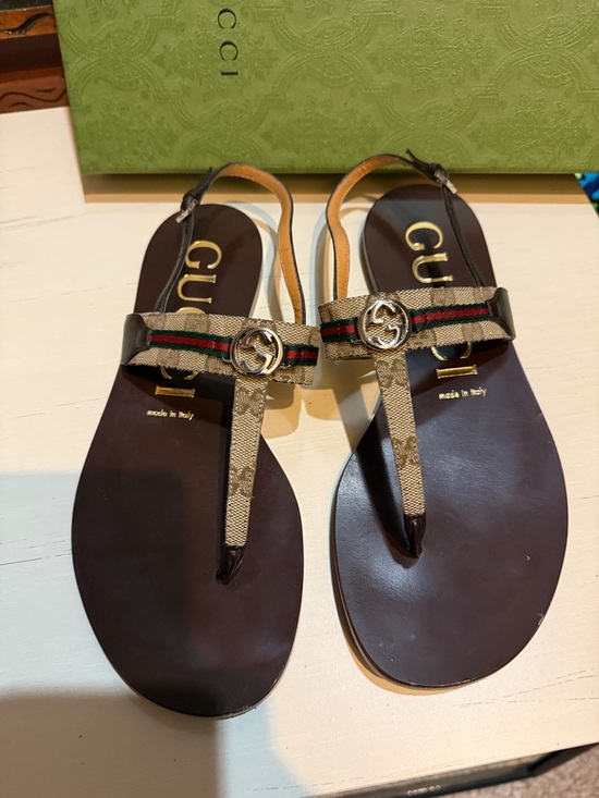 Gucci Shoes - Gucci Beige Ebony Box Label Sticker